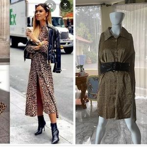 Jon & Anna Shirt Blouse Dress Leopard Cheetah mob wife
